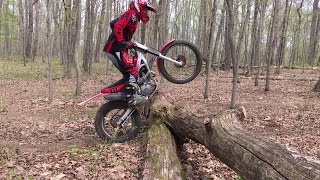 Sharing a Log Hopping Tip  Montesa Cota 4rt 260 [upl. by Aniryt]