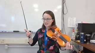 La Cinquantaine  Violin Lesson Measures 18 NYSSMA Level 3 [upl. by Aneelad141]