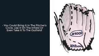 Review Wilson A1000 V125 125quot Fastpitch Softball Glove WBW100182125 [upl. by Salokkin]