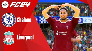 PS5 FC 24 Chelsea vs Liverpool  Premier League [upl. by Aileduab]