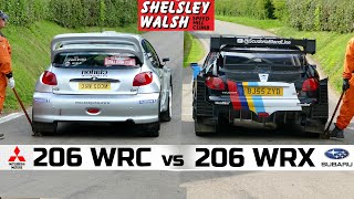 Hill Climb WRC vs PROTOTYPE hagerty 2024 [upl. by Nilkoorb104]