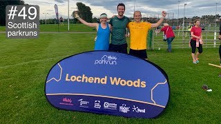 Lochend Woods parkrun  49 Scottish parkruns [upl. by Shoifet]