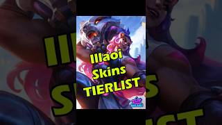 Illaoi Skins Tier List leagueoflegends illaoi tierlist worlds2024 gaming riotgames lolskins [upl. by Nitsraek]