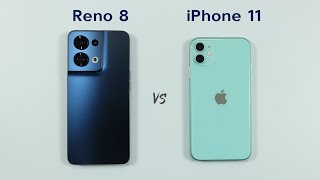 Oppo Reno 8 vs iPhone 11 Speed Test amp Camera Comparison [upl. by Welby560]