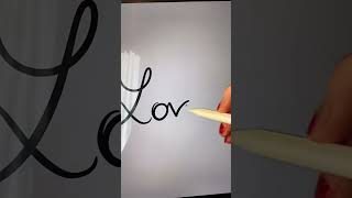 Astuce CALLIGRAPHIE procreatetutorials procreatetrick [upl. by Faber479]