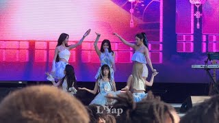 IVE  ELEVEN Extended Outro Fancam  Lollapalooza Chicago 2024 [upl. by Atiniuq]