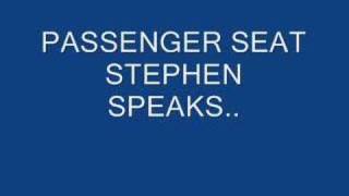 Passenger Seat by Stephen Speaks With Lyrics [upl. by Odidnac]