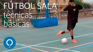 Fútbol sala mejores jugadas y técnicas  Clase de fútbol sala completa [upl. by Ynnaj]