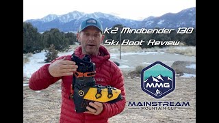 Short amp Sweet Ski boot Review K2 MINDBENDER 130 Great comfy inresort backcountry do everything [upl. by Anicnarf]