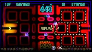 PacMan Championship Edition PSP Extra Mode 2  778750 pts by nahucirujano [upl. by Robby]