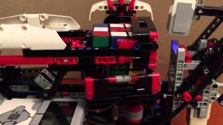 Using Lego Mindstorms EV3 to solve Rubiks cube  MindCub3r [upl. by Jane]