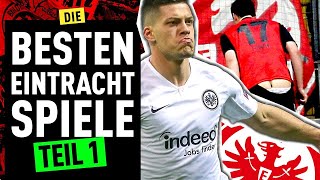 Eintracht Frankfurt  die besten Spiele Teil 1  FUSSBALL 2000 [upl. by Broek]