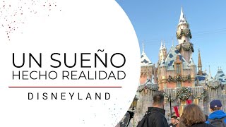 ¡UN SUEÑO HECHO REALIDAD Un día MÁGICO en Disneyland con el Viajero Curioso [upl. by Nytsrik50]