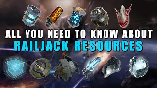 Warframe Railjack Resources 30  Ticor Plates Aucrux capacitators amp More [upl. by Donoghue]