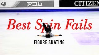 Spin Fails Fantastiques  Yuzuru Hanyu Stéphane Lambiel Shoma Uno Patrick Chan and others [upl. by Abie624]