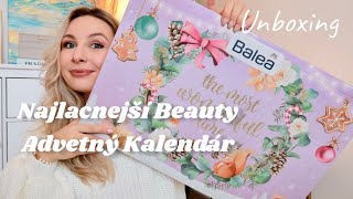 Unboxing BALEA Adventného Kalendára 2022  PauliBeauty [upl. by Levison]