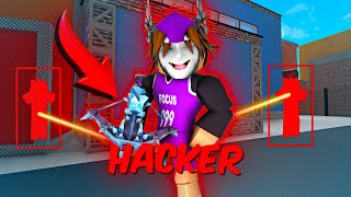 Using HACKS To BEAT PLAYERS in MM2 😂 Murder Mystery 2 Funny Moments [upl. by Olrac]