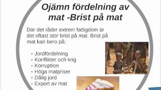 Orsaker till fattigdom Sammanfattat [upl. by Lledrev]