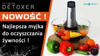 Myjka do żywności Milerd Detoxer z Megasonic Cleaning oczyszcza owoce warzywa mięso przedmioty [upl. by Ardine]