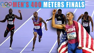 Mens 400 Meter Finals Was HISTORIC  2024 Paris Olympic [upl. by Harbert]