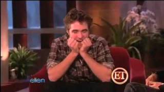 Funny New Moon Interview Moments of Rob Pattinson  Part 1 [upl. by Nawtna668]