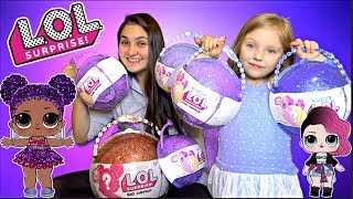 EASTER VLOG and SURPRISE TOYS FAMILY FUN and FAILS GIANT LOL BALL The TOYTASTIC Sisters [upl. by Ditzel282]