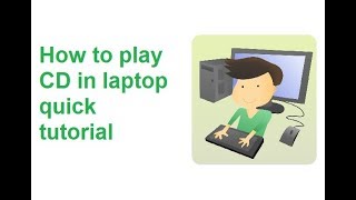 How to play CD in Laptop [upl. by Eselrahc828]