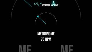 METRONOME 70 BPM 🎶 shorts [upl. by Ahcmis]