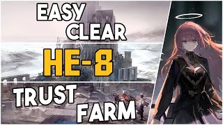 HE8  Trust Farm Easy Strategy 【Arknights】 [upl. by Lenrad]