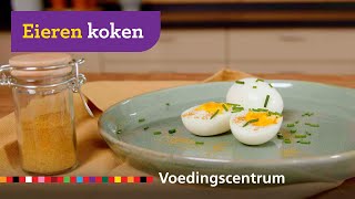 Eieren koken  Kook mee met Maryam [upl. by Hiamerej182]