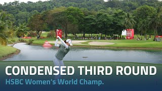 Condensed Third Round  2024 HSBC Womens World Championship [upl. by Elisa664]