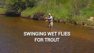 Fly Fishing with Wet Flies amp Nymphs for Trout [upl. by Nettle]