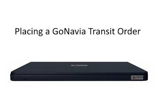 Placing a GoNavia Transit Order [upl. by Enilrac]