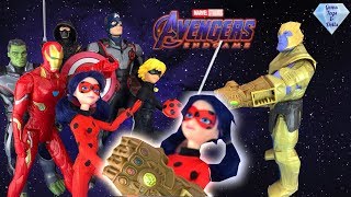 LADYBUG Avengers Endgame Cat Noir Dating Movie EPISODE MIRACULOUS NEW Doll [upl. by Tiffie]