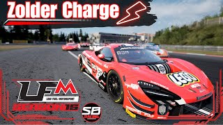 Zolder Charge Conquering the Track in LFM ACC [upl. by Noirda934]