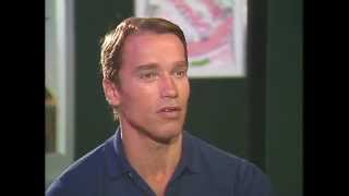 Arnold Schwarzenegger Predator  interview [upl. by Luaped]