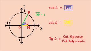 Explicación Circunferencia Trigonométrica [upl. by Olethea]