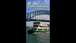 Sydney is a MUST SEE [upl. by Ruamaj]