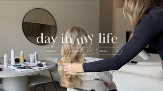 Day in my life as a Bridal Hairstylist [upl. by Aernda695]