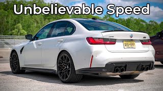 2023 BMW M3 Competition xDrive Track Review  Has The M3 Become Too Effortless [upl. by Enowtna47]