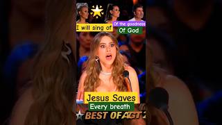 🌟 I will sing of the goodness of God AGT 2024 Audition music [upl. by Ondine]