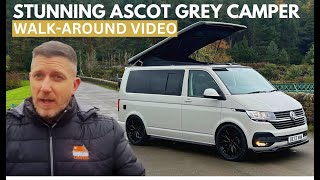 Ascot Grey VW T61 Highline Camper NEW LUXURY CONVERSION [upl. by Alehcim]