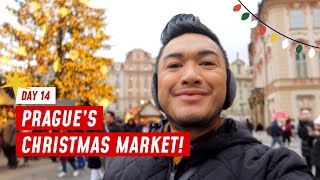 A DAY IN PRAGUE ON MY OWN Prague Christmas Market CzechJapanese Food  vlogmas2023 Day 14 [upl. by Rye324]