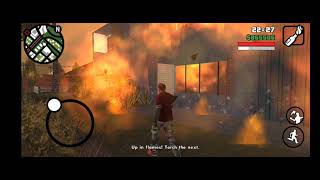 Gta San Andreas Mobile  Mission 23  Burning Desire [upl. by Neyrb]