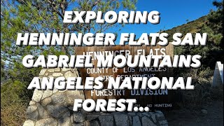 Exploring Henninger Flats San Gabriel Mountains Angeles National Forest w my sister [upl. by Ivor]