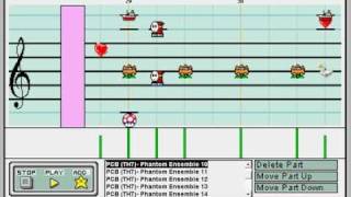 Touhou 7 Phantom Ensemble Mario Paint Composer [upl. by Richards]