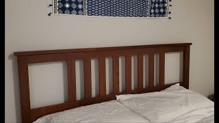 Rebuild an Ikea HEMNES bed with me [upl. by Norrad829]