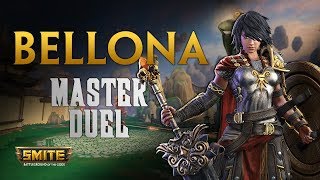 SMITE Bellona Con una buena build nos lo pasamos en grande Master Duel S5 188 [upl. by Reckford100]