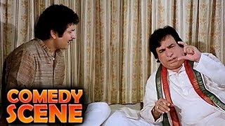 Kader Khan amp Asrani  Comedy Scene  Jawab Hum Denge  Jackie Shroff Shatrughan Sinha Sridevi  HD [upl. by Yetnruoc69]