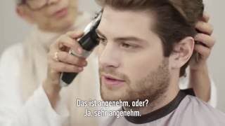 Tipps zum Bart amp Haarstyling mit dem GC71 von Hairstylistin Helen Robertson  Panasonic Inspiration [upl. by Deehsar]